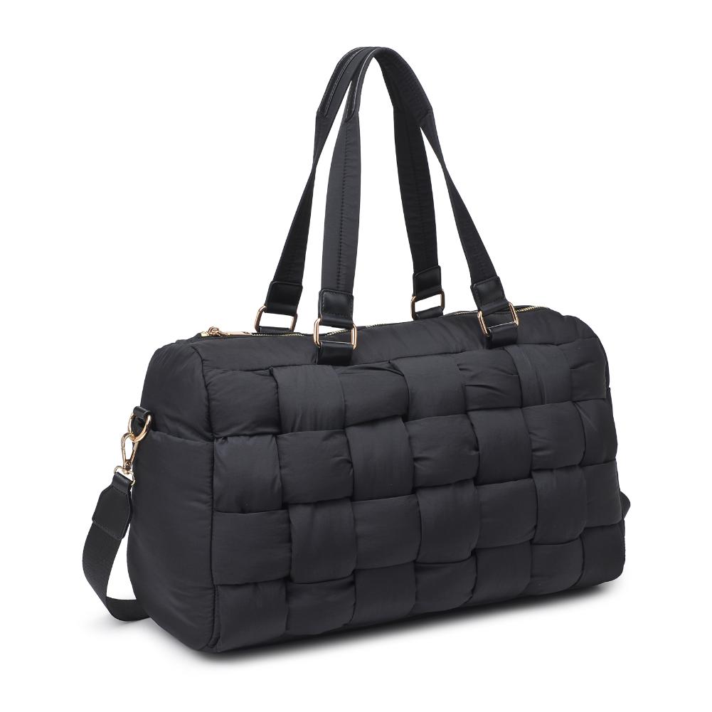 Product Image of Urban Expressions Serena Duffel 840611127532 View 6 | Black