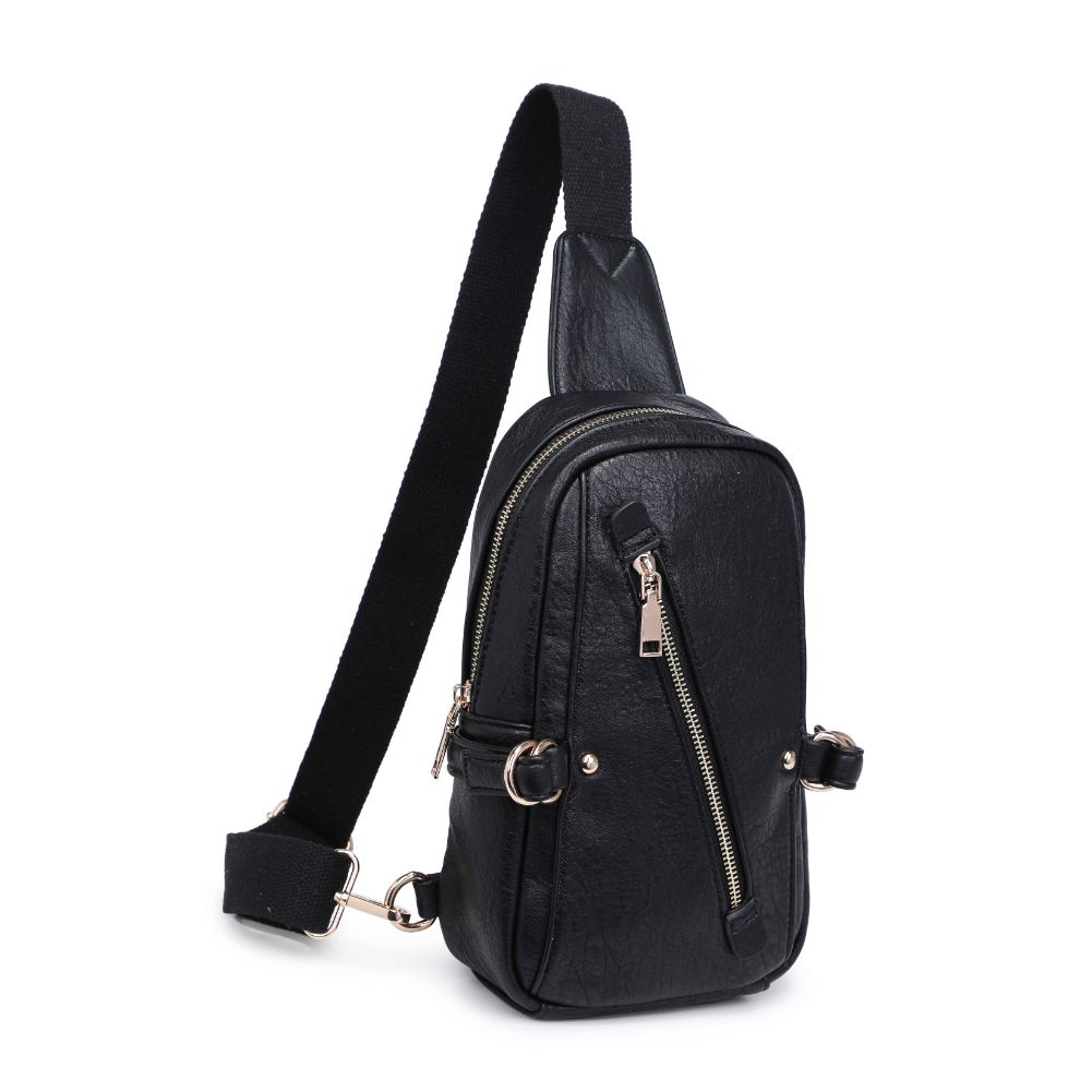 Product Image of Urban Expressions Micah Sling Backpack 840611108784 View 6 | Black