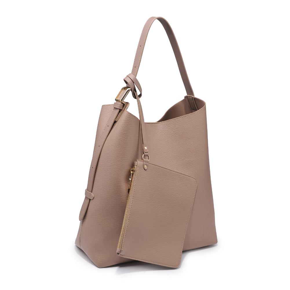 Product Image of Urban Expressions Zelda Hobo 840611139207 View 6 | Taupe