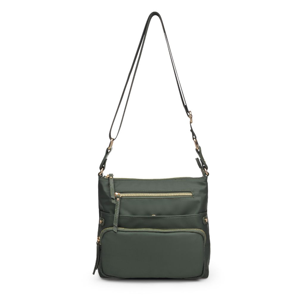 Product Image of Urban Expressions Julia Crossbody 840611164971 View 1 | Hunter Green