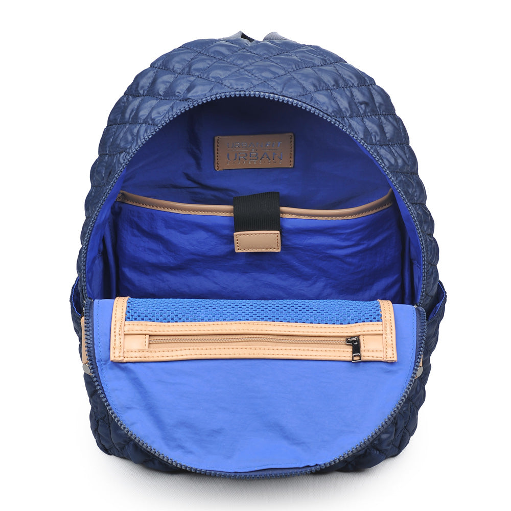 Product Image of Urban Expressions Swish Backpack 840611148902 View 4 | Navy
