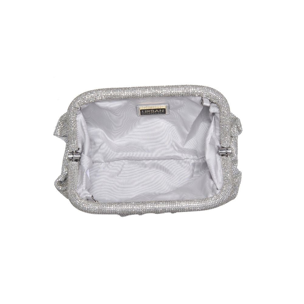 Product Image of Urban Expressions Irina Evening Bag 840611109378 View 8 | Silver