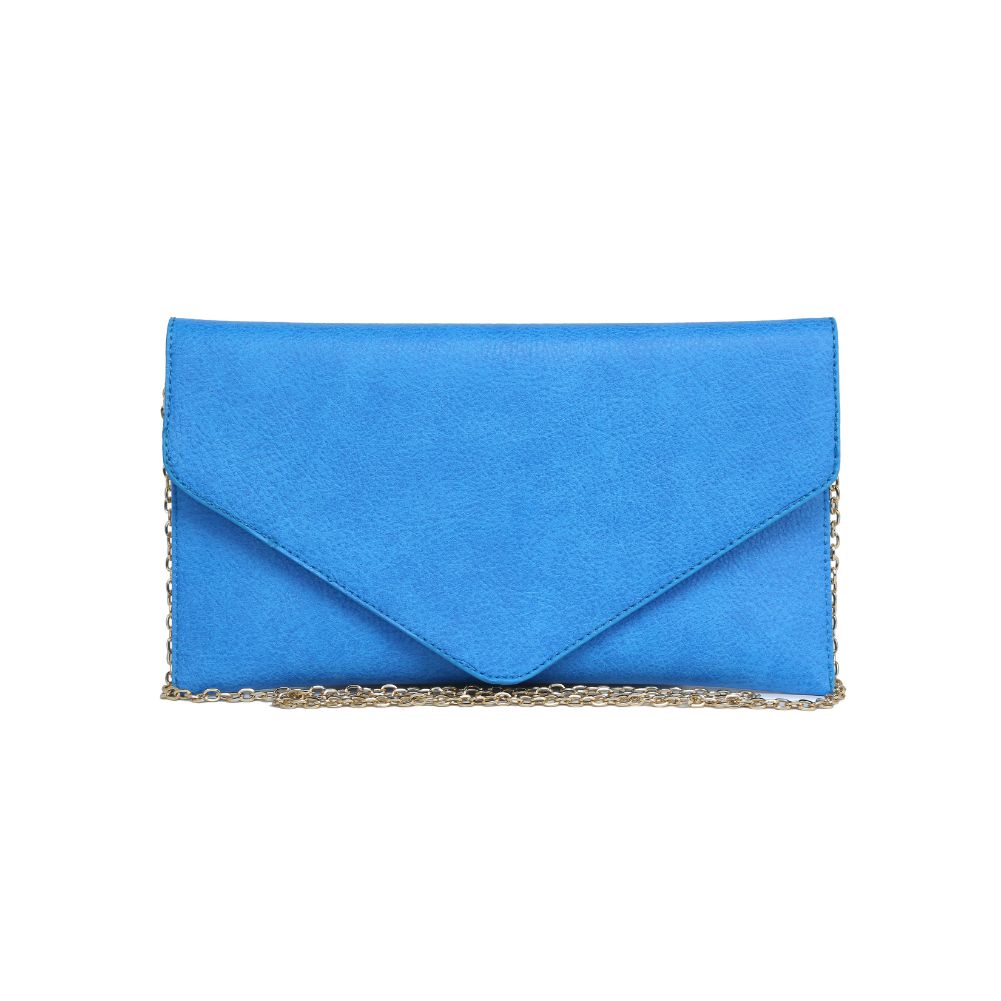 Product Image of Urban Expressions Izzy Clutch 840611100290 View 5 | Azure