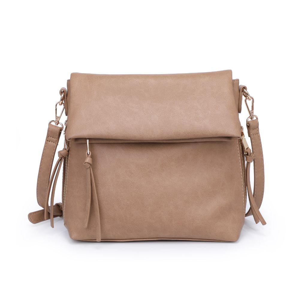 Product Image of Urban Expressions Wellington Crossbody 840611112217 View 5 | Tan