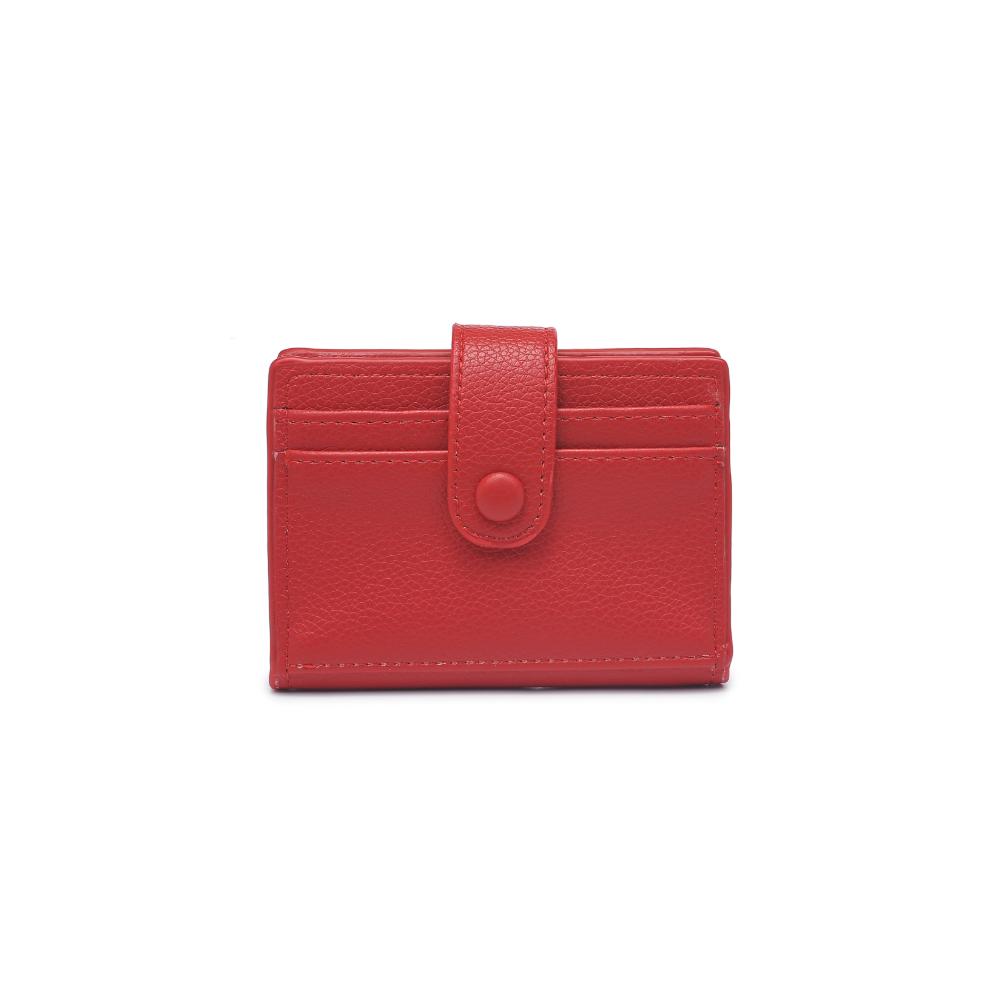 Product Image of Urban Expressions Lola Card Holder 840611121677 View 5 | Red