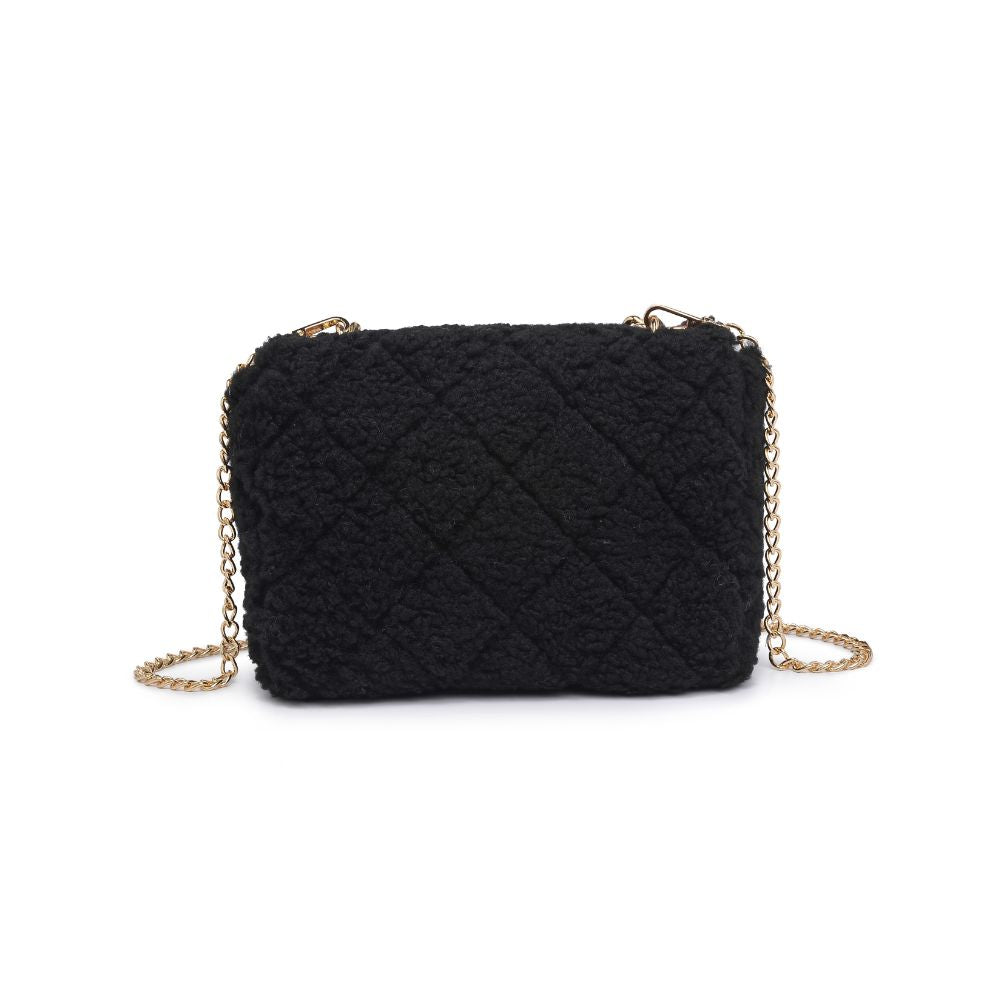 Product Image of Urban Expressions Corriedale - Sherpa Crossbody 840611100894 View 7 | Black