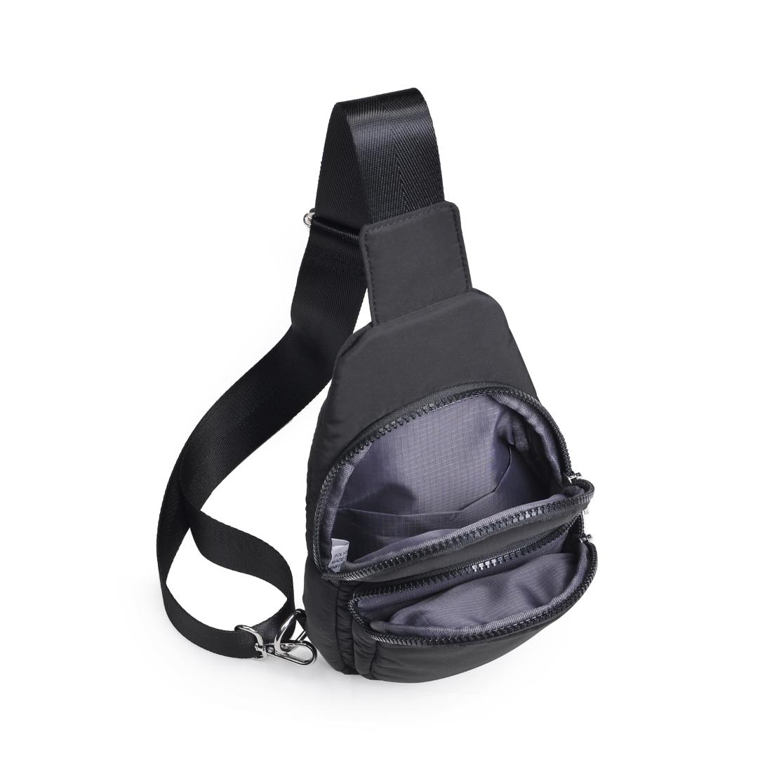 Product Image of Urban Expressions Kenny Sling Backpack 840611124951 View 8 | Black