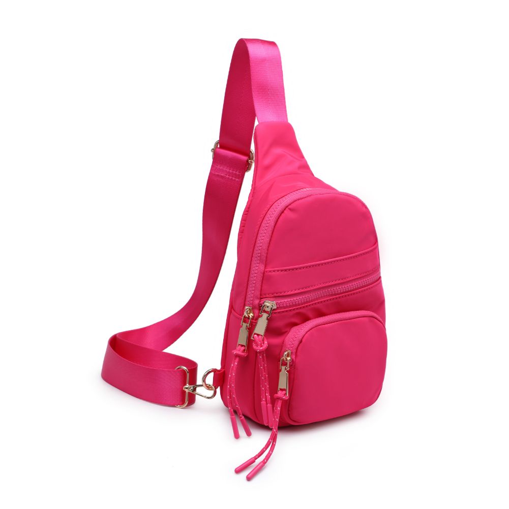 Product Image of Urban Expressions Sid Sling Backpack 840611120717 View 6 | Rose