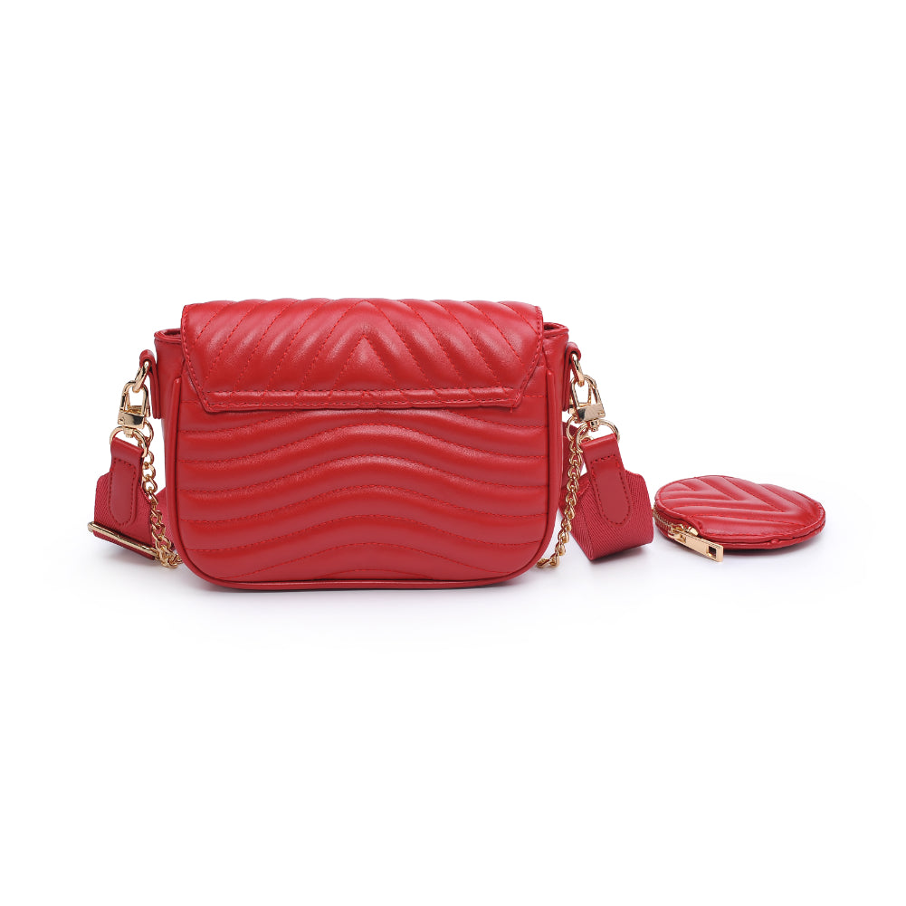 Product Image of Urban Expressions Rayne Crossbody 840611176981 View 7 | Red