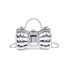 Product Image of Urban Expressions Ethereal Evening Bag 840611121462 View 1 | Silver