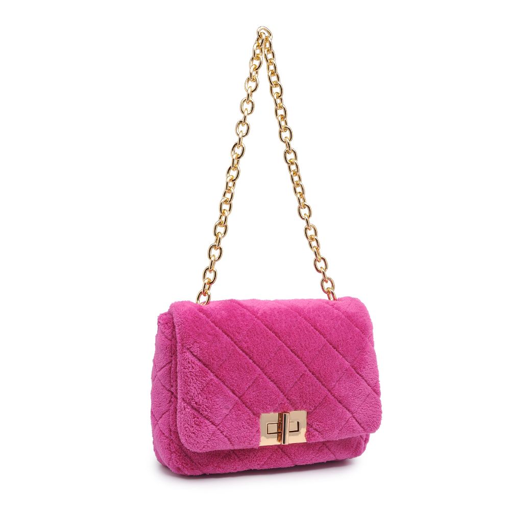 Product Image of Urban Expressions Keeley Sherpa Crossbody 840611102782 View 6 | Magenta