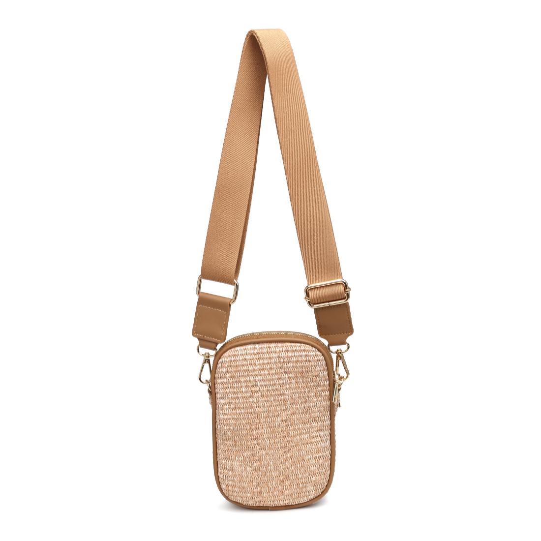 Product Image of Urban Expressions Elana Cell Phone Crossbody 840611158543 View 7 | Tan