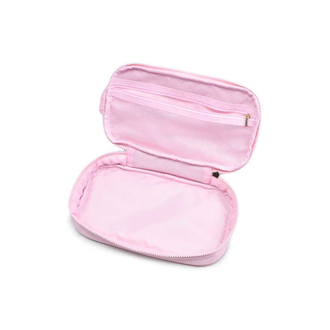 Product Image of Urban Expressions Jet - Nylon Dopp Kit 840611195289 View 8 | Light Pink