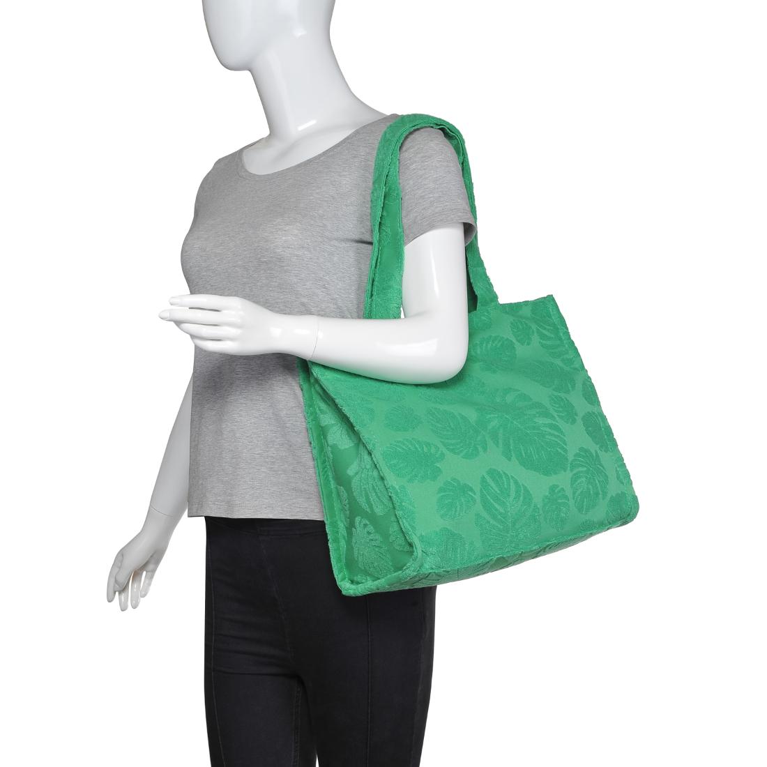 Product Image of Urban Expressions Beachside Bliss Tote 840611145390 View 5 | Green