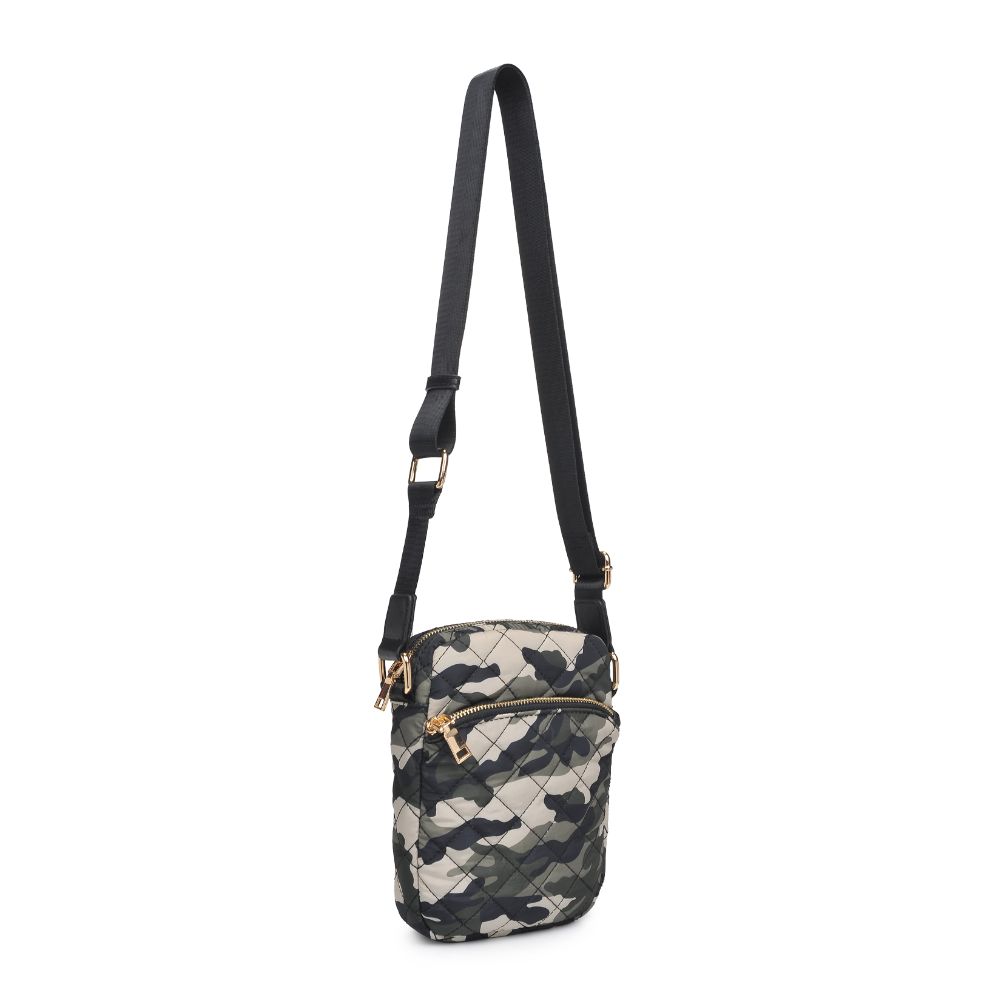 Product Image of Urban Expressions Lane Crossbody 840611183231 View 6 | Green Camo