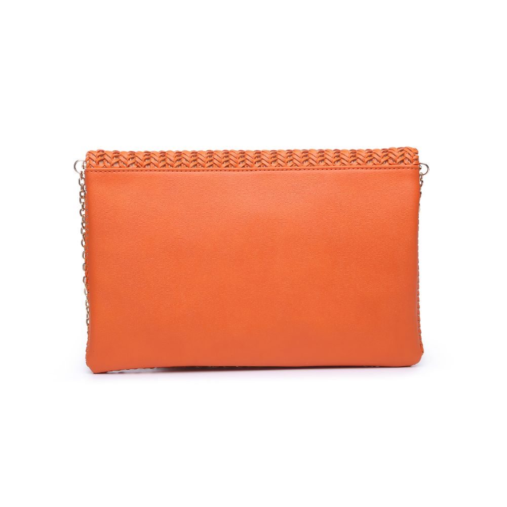 Product Image of Urban Expressions Carrie Clutch 840611170880 View 7 | Orange