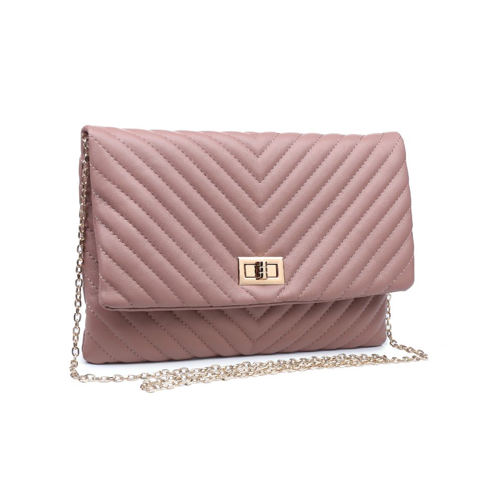 Product Image of Urban Expressions Victoria Clutch NA-840611163677 View 2 | Mauve