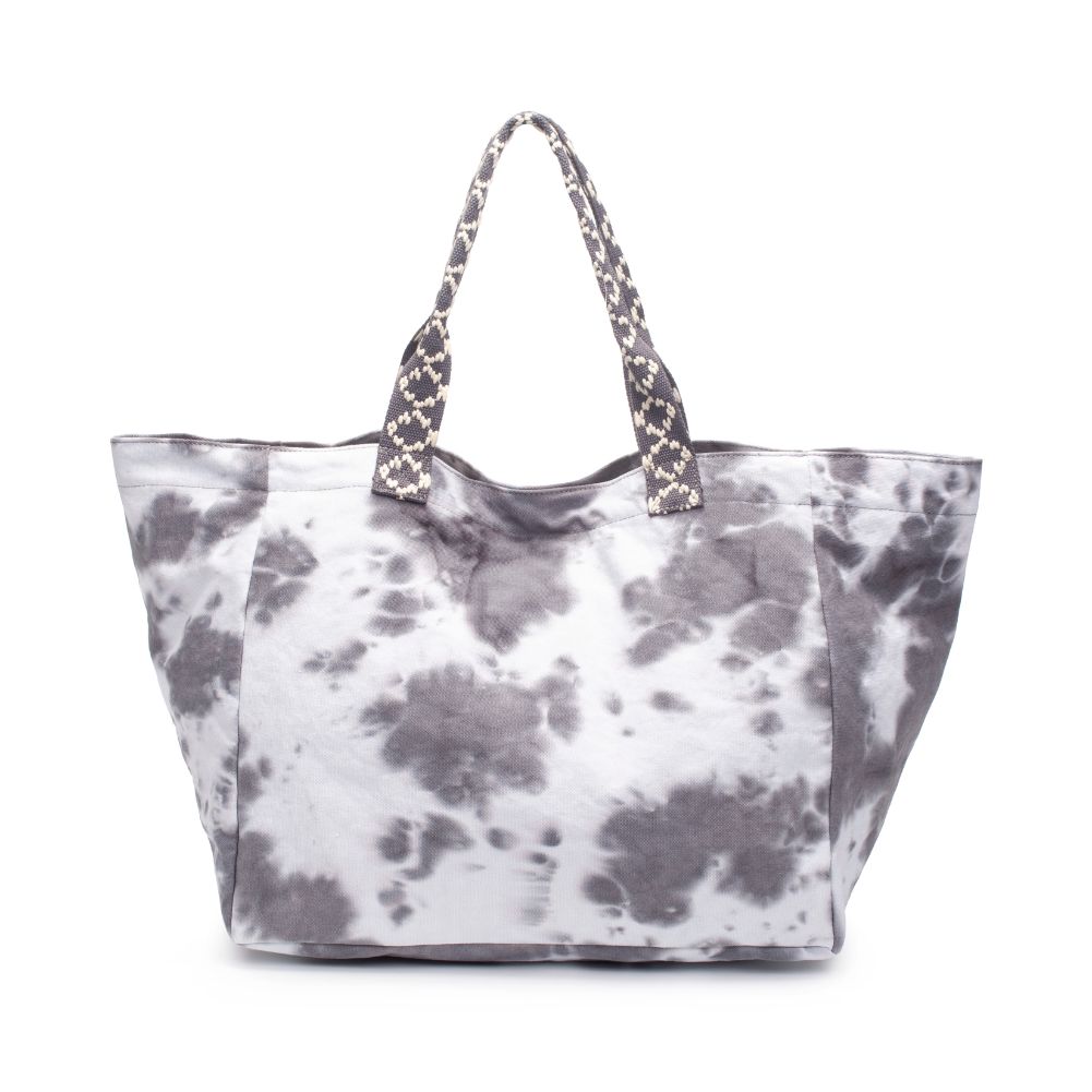 Product Image of Urban Expressions Marbella Tote 840611178985 View 5 | Grey Black