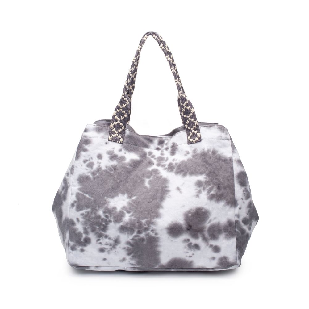 Product Image of Urban Expressions Marbella Tote 840611178985 View 7 | Grey Black