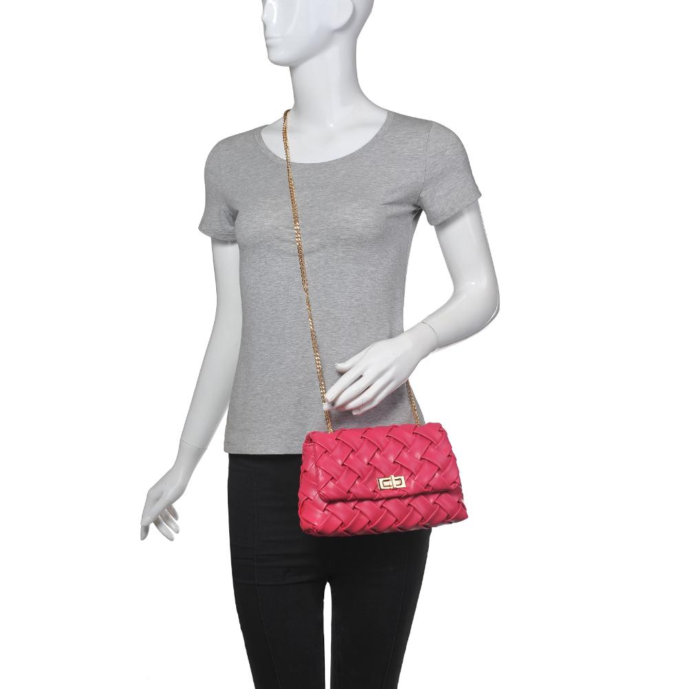 Product Image of Urban Expressions Teagan Crossbody 840611130013 View 5 | Magenta