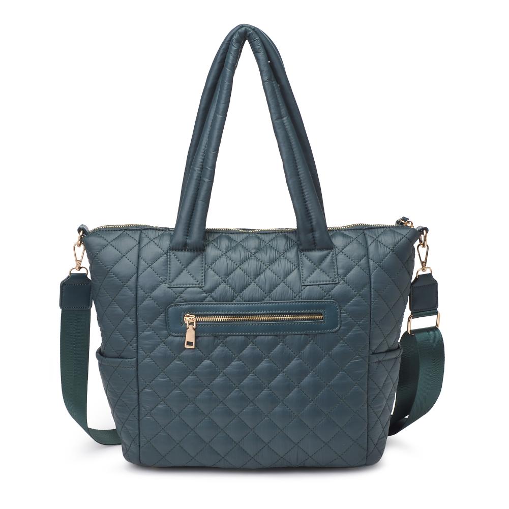 Product Image of Urban Expressions Jayna Tote 840611130518 View 7 | Hunter Green