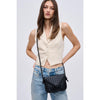 Woman wearing Black Urban Expressions Kylo Crossbody 840611124388 View 1 | Black