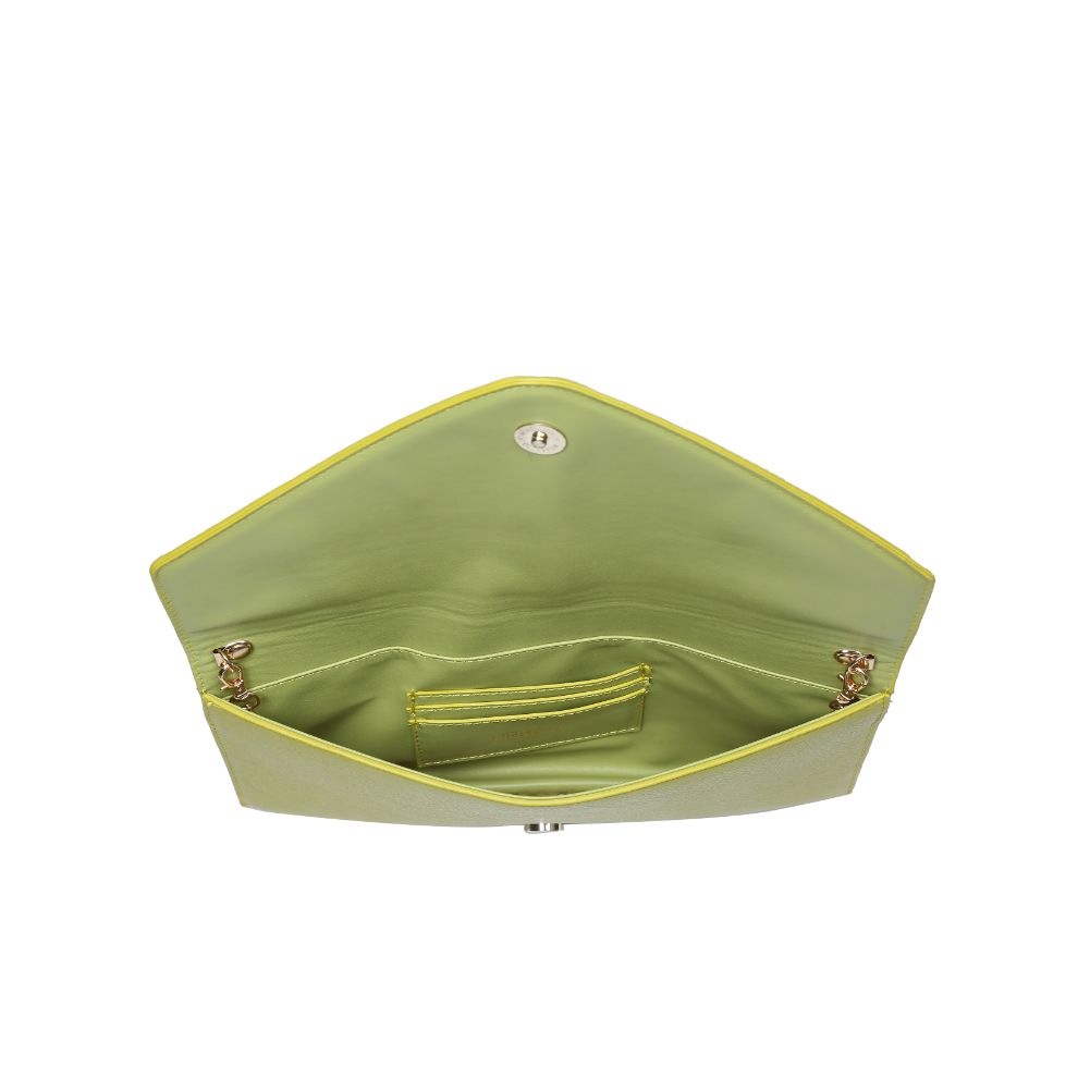 Product Image of Urban Expressions Izzy Clutch 840611100221 View 8 | Citron