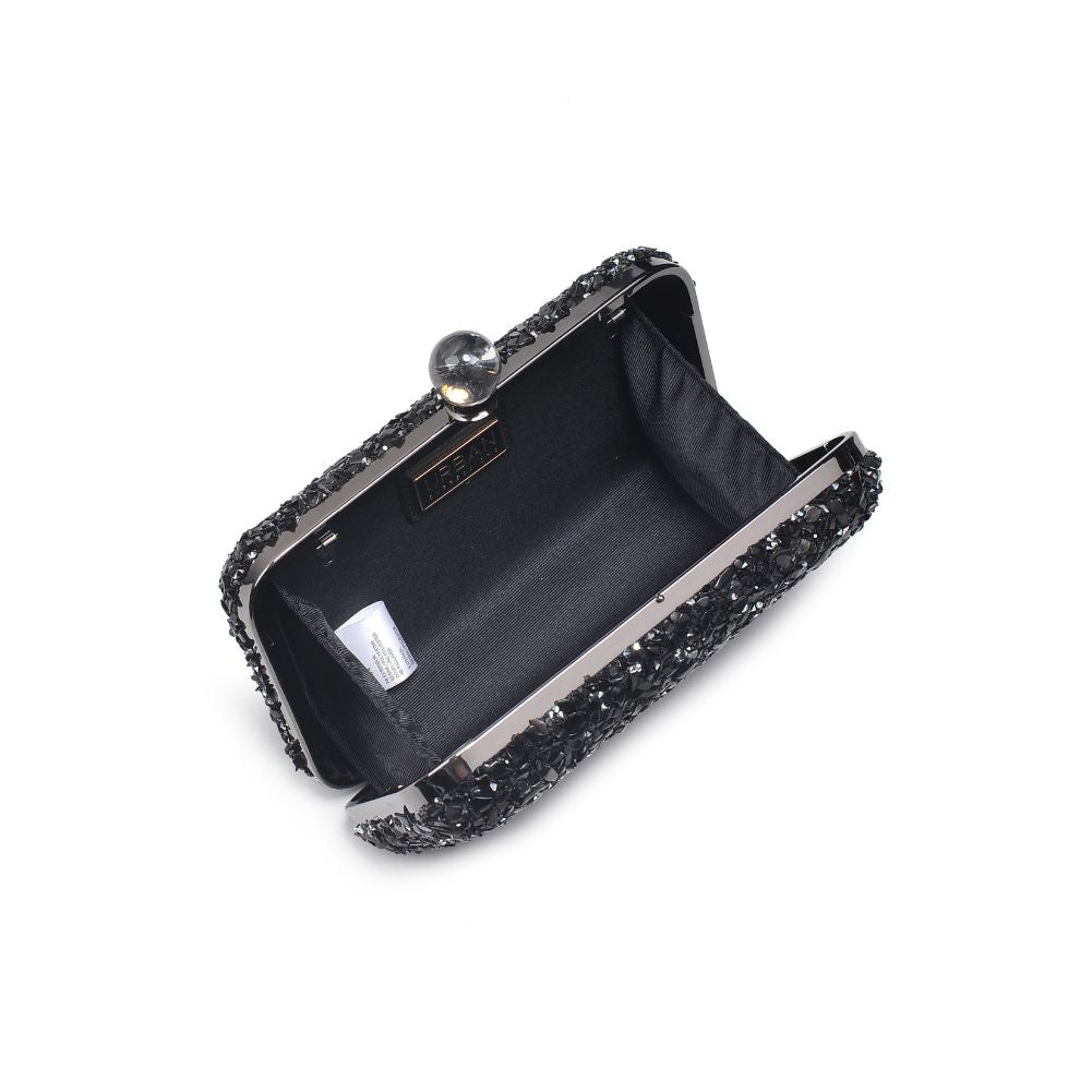 Product Image of Urban Expressions Penelope Evening Bag 840611114082 View 8 | Black