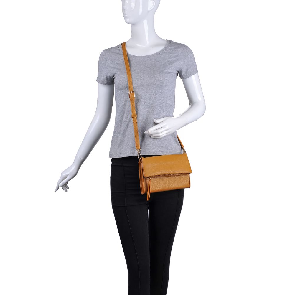 Product Image of Urban Expressions Bree Crossbody 840611174772 View 5 | Mustard