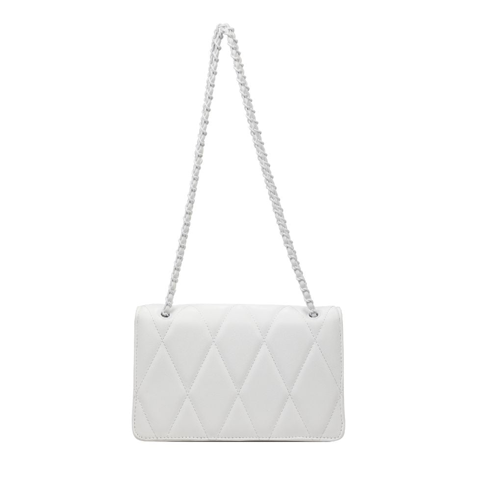 Product Image of Urban Expressions Yelena Crossbody 840611118622 View 7 | White