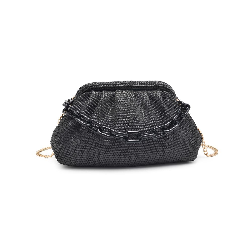 Product Image of Urban Expressions Solana Clutch 840611105684 View 5 | Black