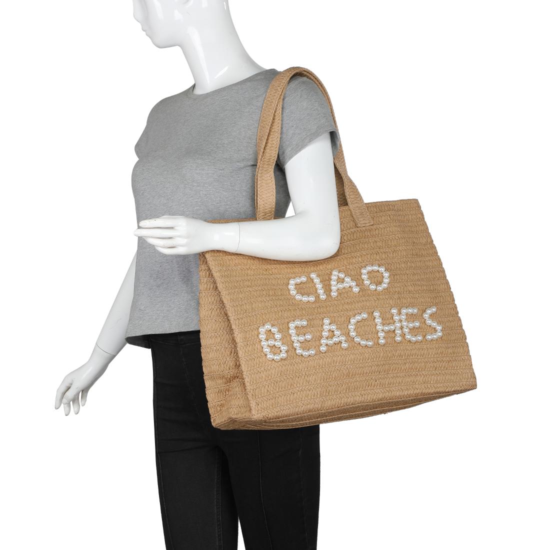 Product Image of Urban Expressions Seaton - Pearls Tote 840611152541 View 5 | Ciao Beaches