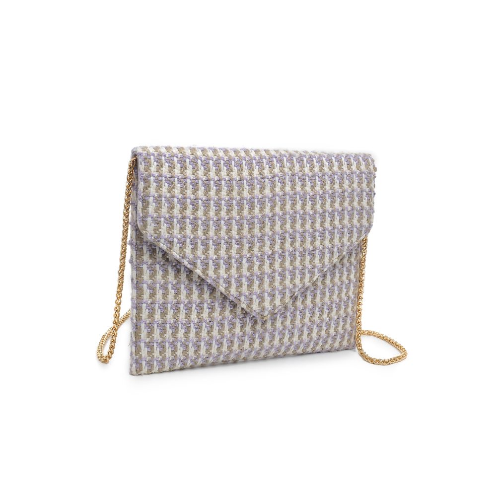 Product Image of Urban Expressions Lucinda Clutch 818209018647 View 6 | Lilac