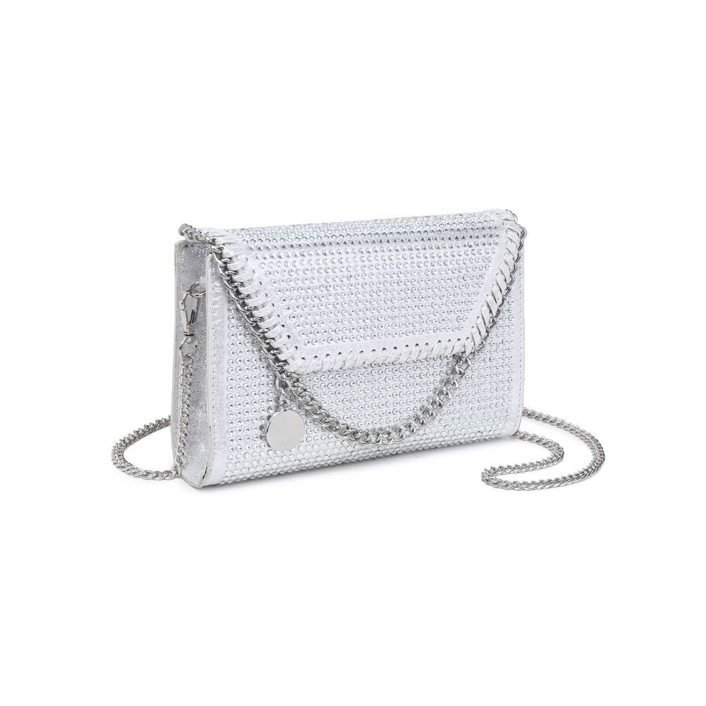 Product Image of Urban Expressions Gloria Crossbody 840611120748 View 6 | Silver