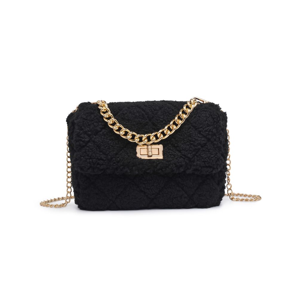 Product Image of Urban Expressions Corriedale - Sherpa Crossbody 840611100894 View 5 | Black