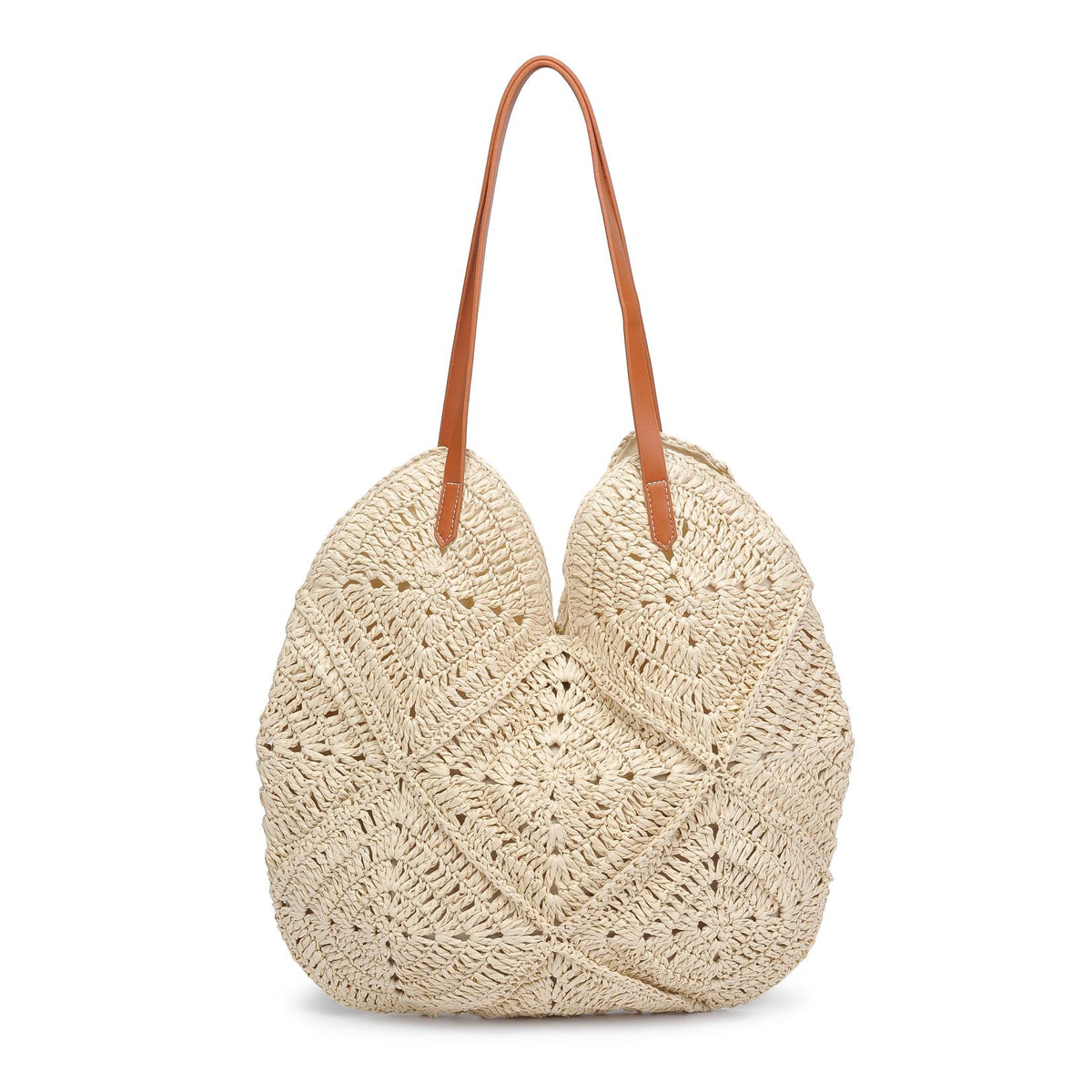 Product Image of Urban Expressions Clara Tote 840611157133 View 3 | Ivory