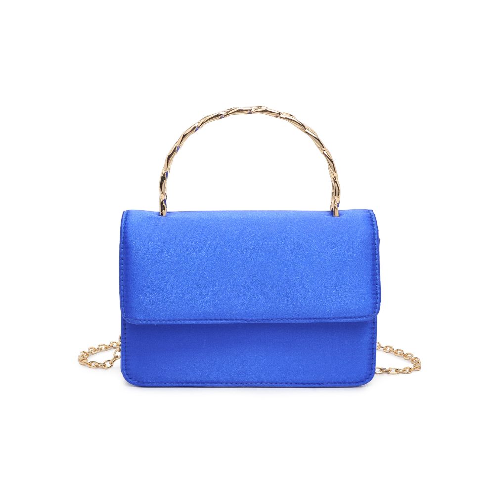 Product Image of Urban Expressions Zuelia Evening Bag 840611109088 View 5 | Electric Blue