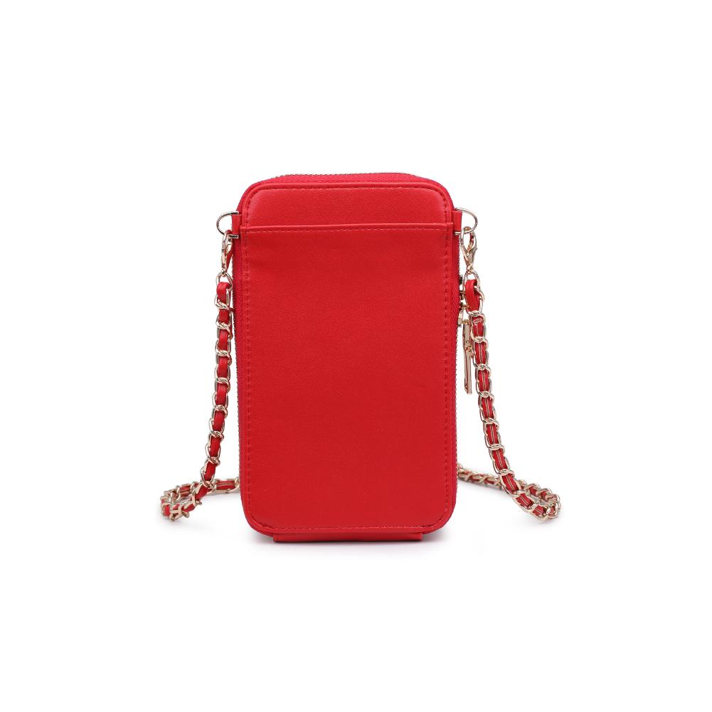 Product Image of Urban Expressions Bodie Cell Phone Crossbody 840611123367 View 7 | Red