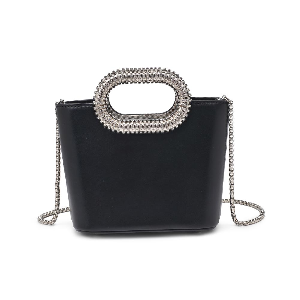 Product Image of Urban Expressions Alina Evening Bag 840611128805 View 7 | Black