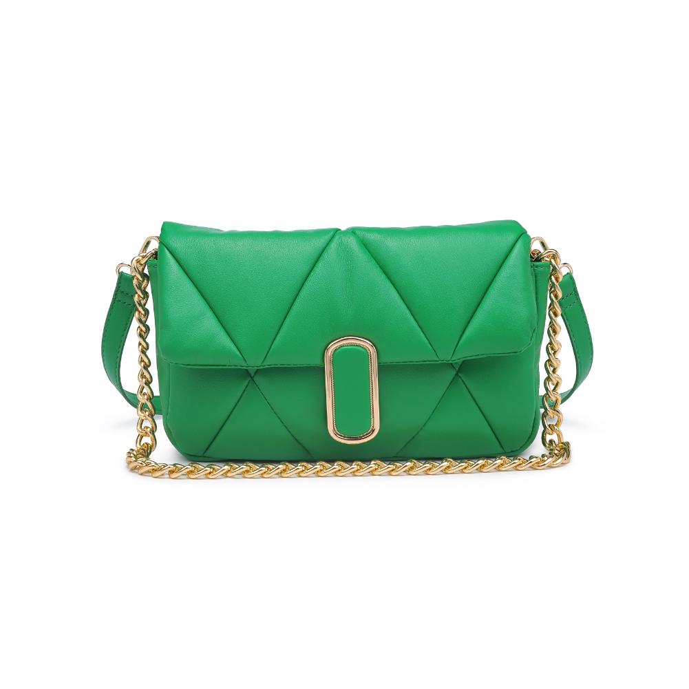 Product Image of Urban Expressions Anderson Crossbody 840611121769 View 5 | Kelly Green