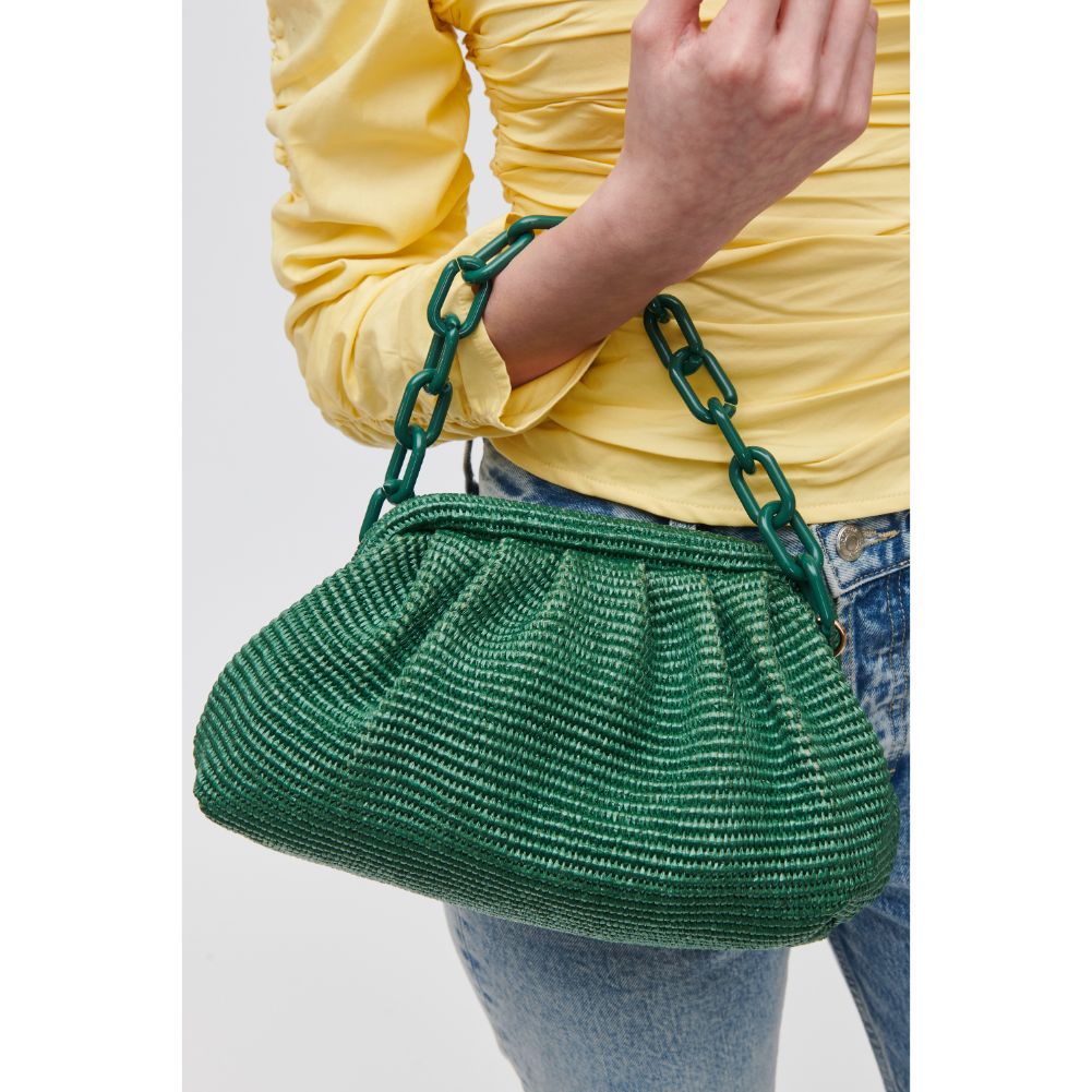 Woman wearing Basil Urban Expressions Solana Clutch 840611105752 View 4 | Basil