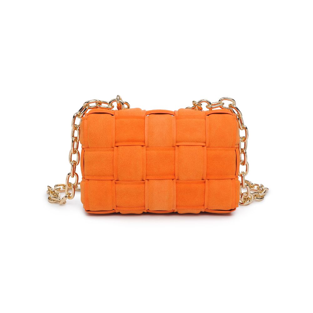 Product Image of Urban Expressions Ines Suede Crossbody 840611100559 View 7 | Orange