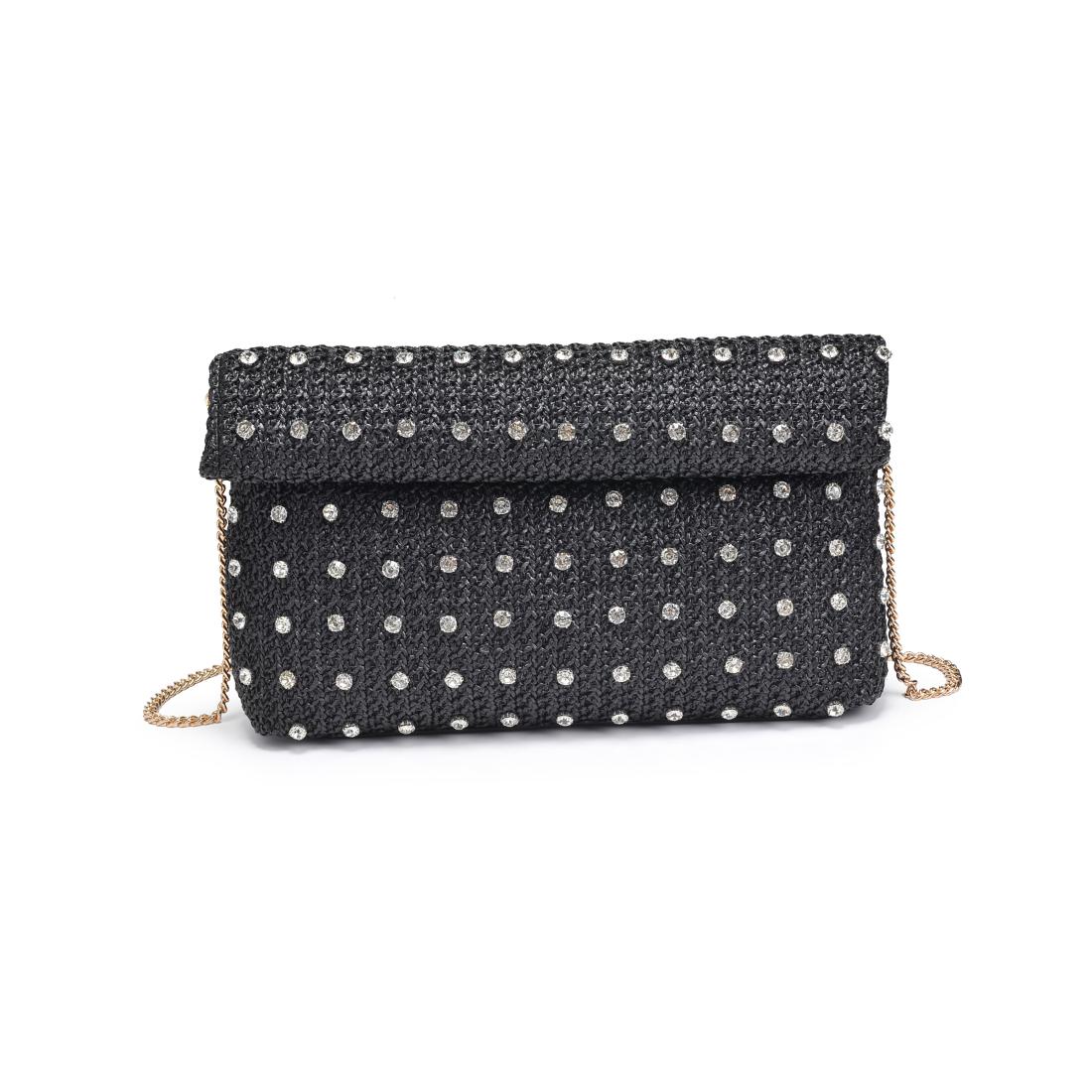 Product Image of Urban Expressions Leila Clutch 840611160430 View 5 | Black