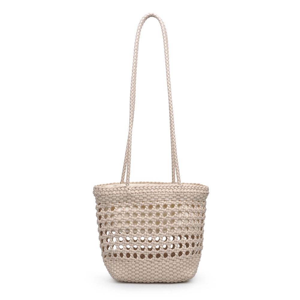 Product Image of Urban Expressions Cordoba Shoulder Bag 840611170316 View 7 | Cream