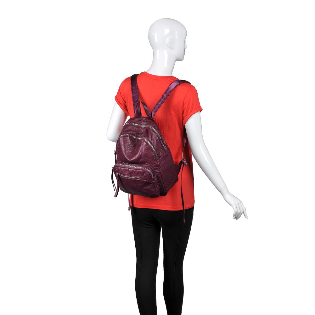 Product Image of Urban Expressions Ellie Backpack NA-840611163189 View 5 | Wine