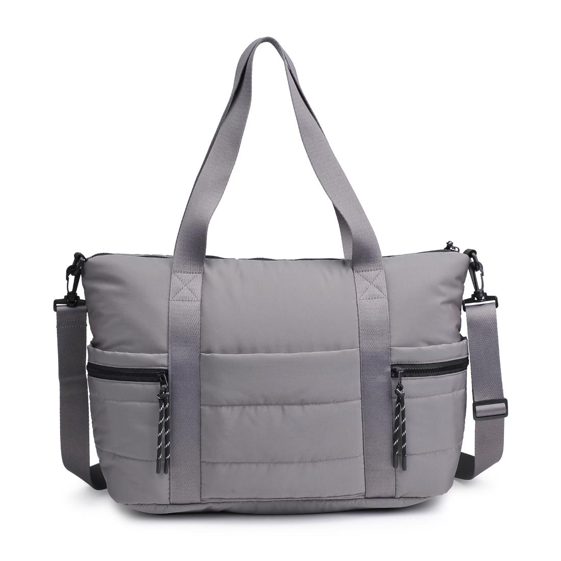 Product Image of Urban Expressions Jessi Tote 840611141163 View 7 | Grey