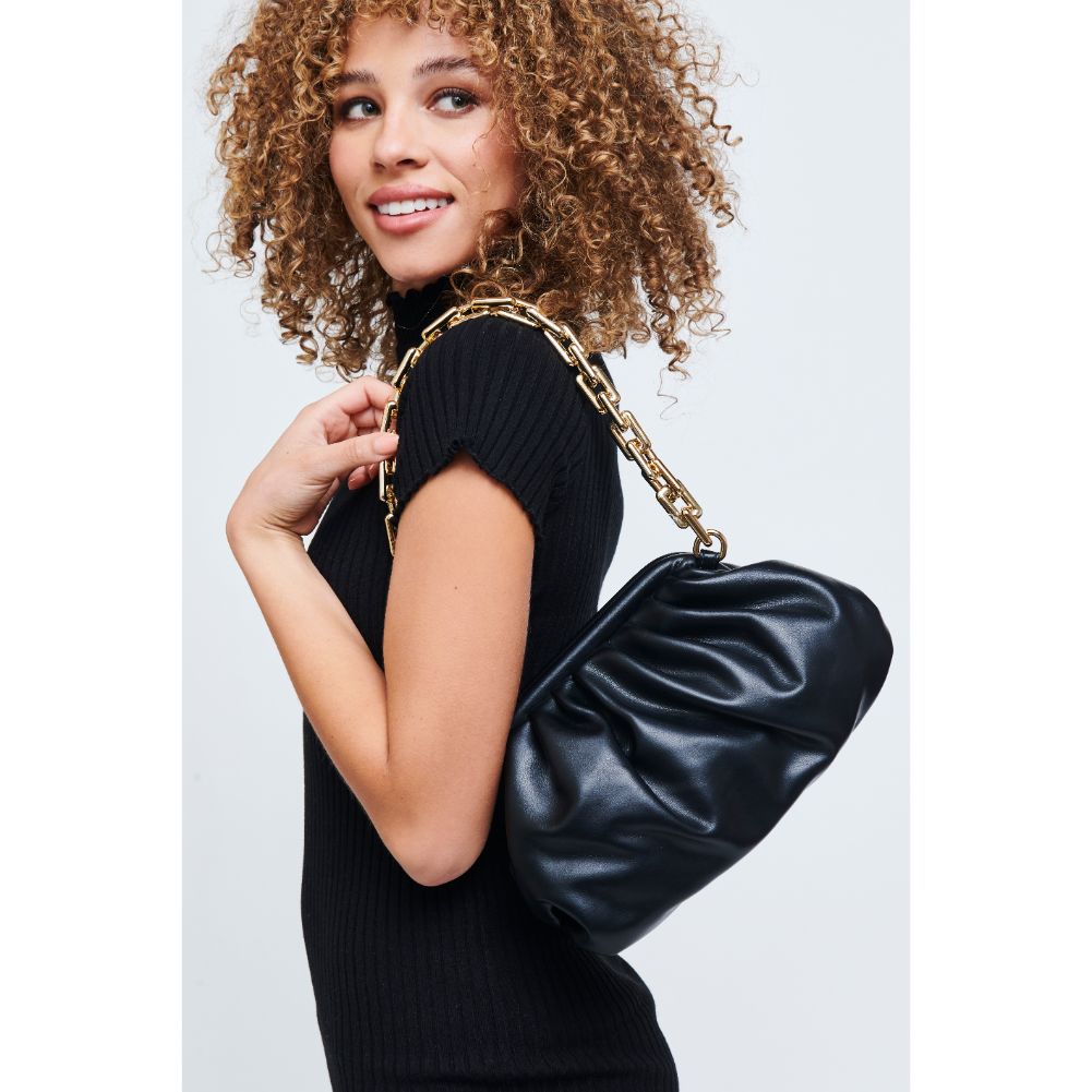 Woman wearing Black Urban Expressions Cassie Crossbody 840611174925 View 2 | Black