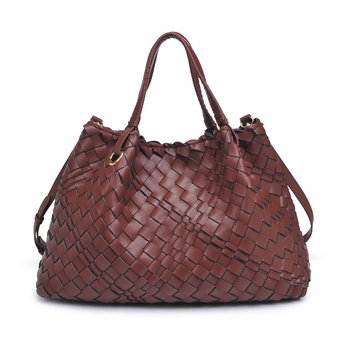 Product Image of Urban Expressions Natalie Tote 840611145796 View 1 | Chocolate