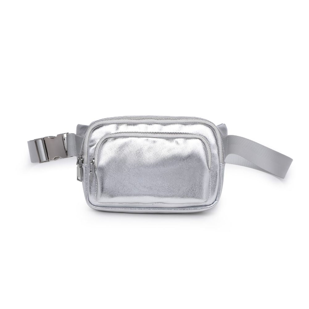 Product Image of Urban Expressions Minnie Belt Bag 840611120885 View 5 | Silver