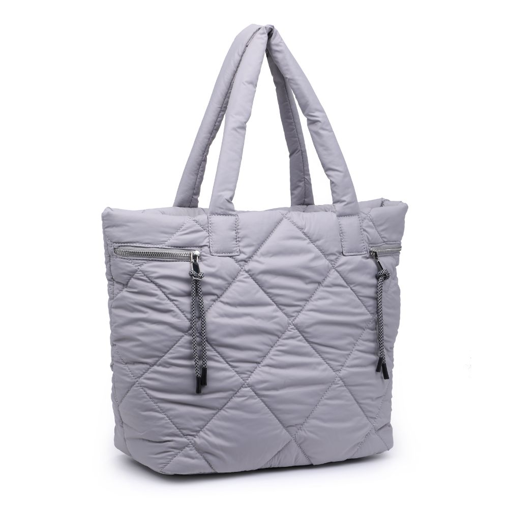 Product Image of Urban Expressions Lorie Tote 840611184337 View 6 | Grey